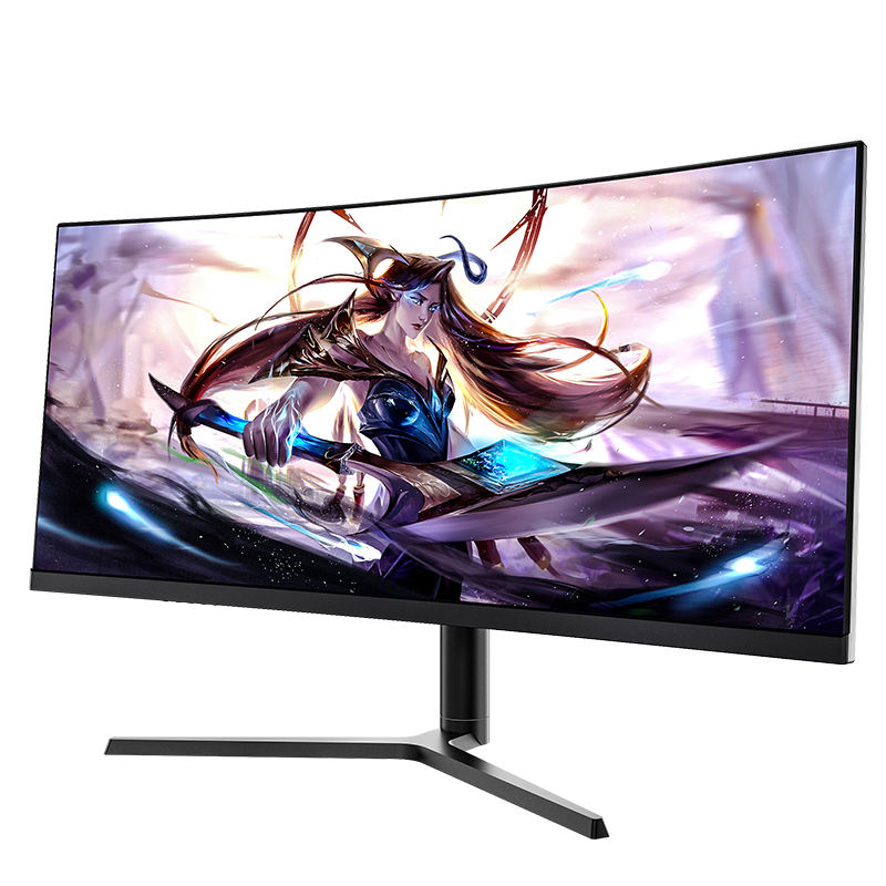 49-inch gaming monitor, widescreen LCD, 3840*1080 resolution, 1ms response time, R1800 refresh rate, 4K resolution, 144Hz refresh rate.