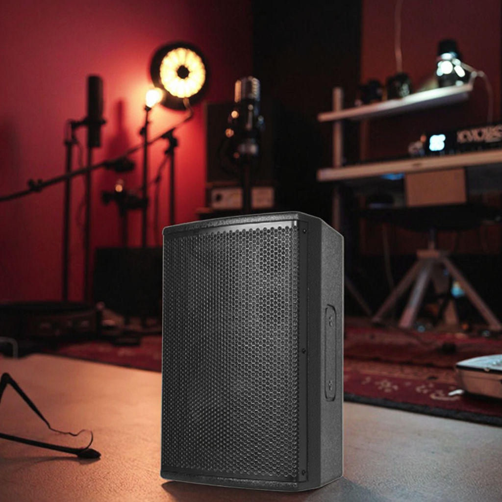 Professional 8-inch neodymium magnet waterproof 200W karaoke speaker, suitable for conference presentations and stage performances.