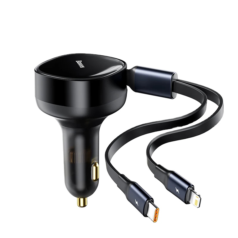 Retractable Cable car Charger