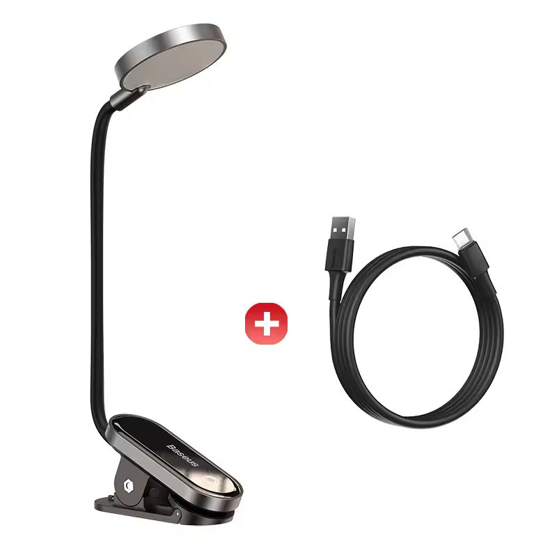 Led Clip Table Lamp wireless Desk Lamp touch Usb Rechargeable Reading Light